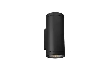 Hide-a-lite Milo G2 XL II fasadarmatur, 3000/4000 K, IP65, svart