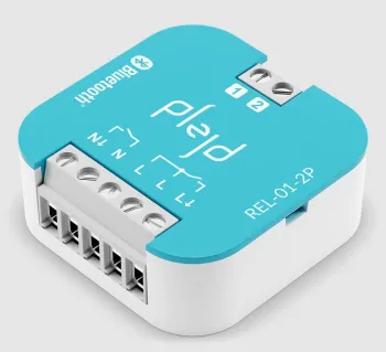 Plejd REL-01-2P relä 1/2-pol 16/13 A, Bluetooth-mesh