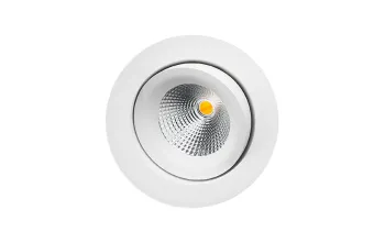SG Armaturen Junistar IsoSafe DimToWarm downlight 2000–2800 K