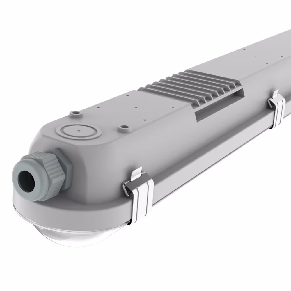Designlight Sixtyfivey industriarmatur 1200 mm, 24/30/35/40 W, 4000 K, grå