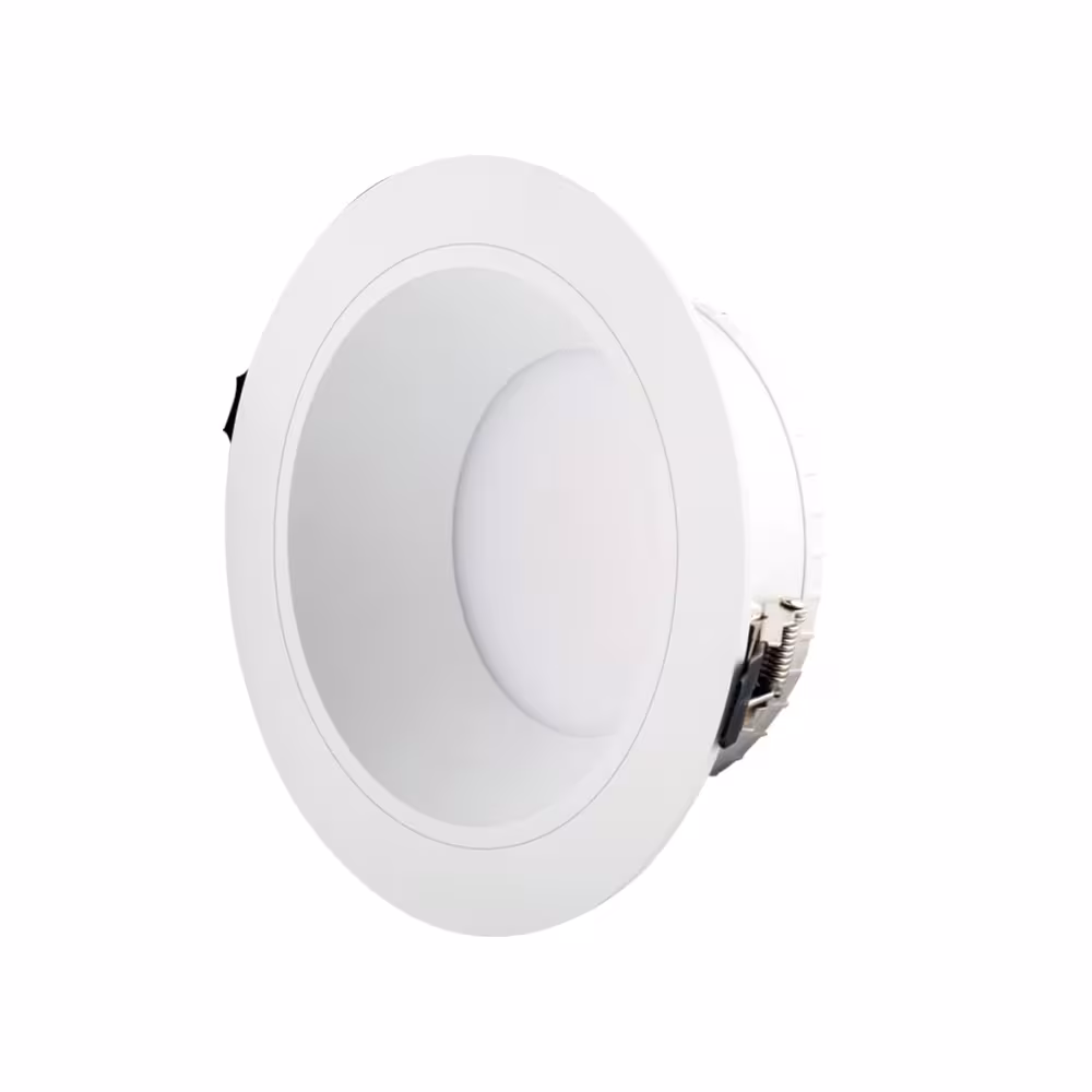 Designlight Tracy downlight 15 W, 3000/4000 K, DALI-2, vit