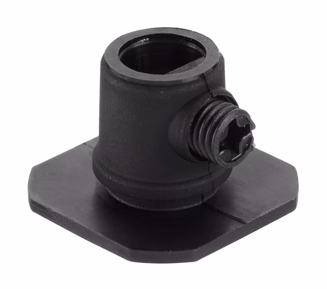 Global Trac GA510-2 nippel med dragavlastare, svart