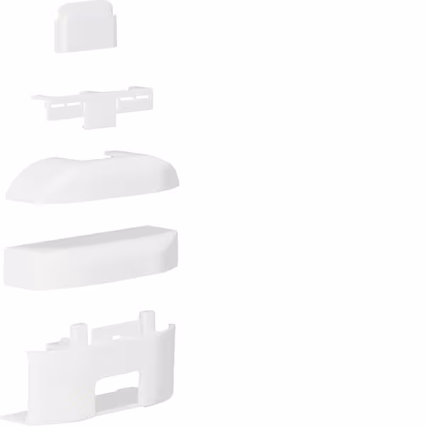 Hager ATA/ATH T-stycke 13×24 mm, vit, halogenfri