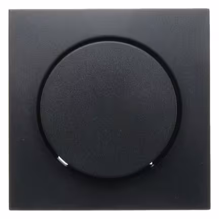 Hager S.1/B.3/B.7 centrumbricka för vriddimmer, matt plast