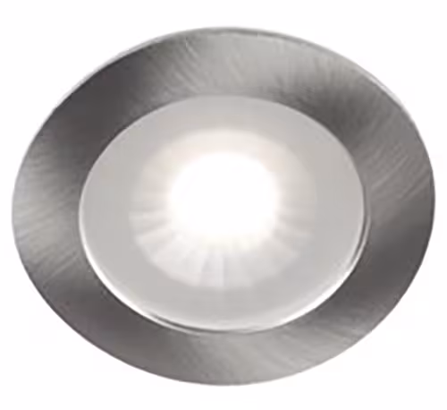 Hide-a-lite 1202 12V downlight borstat stål 4000K