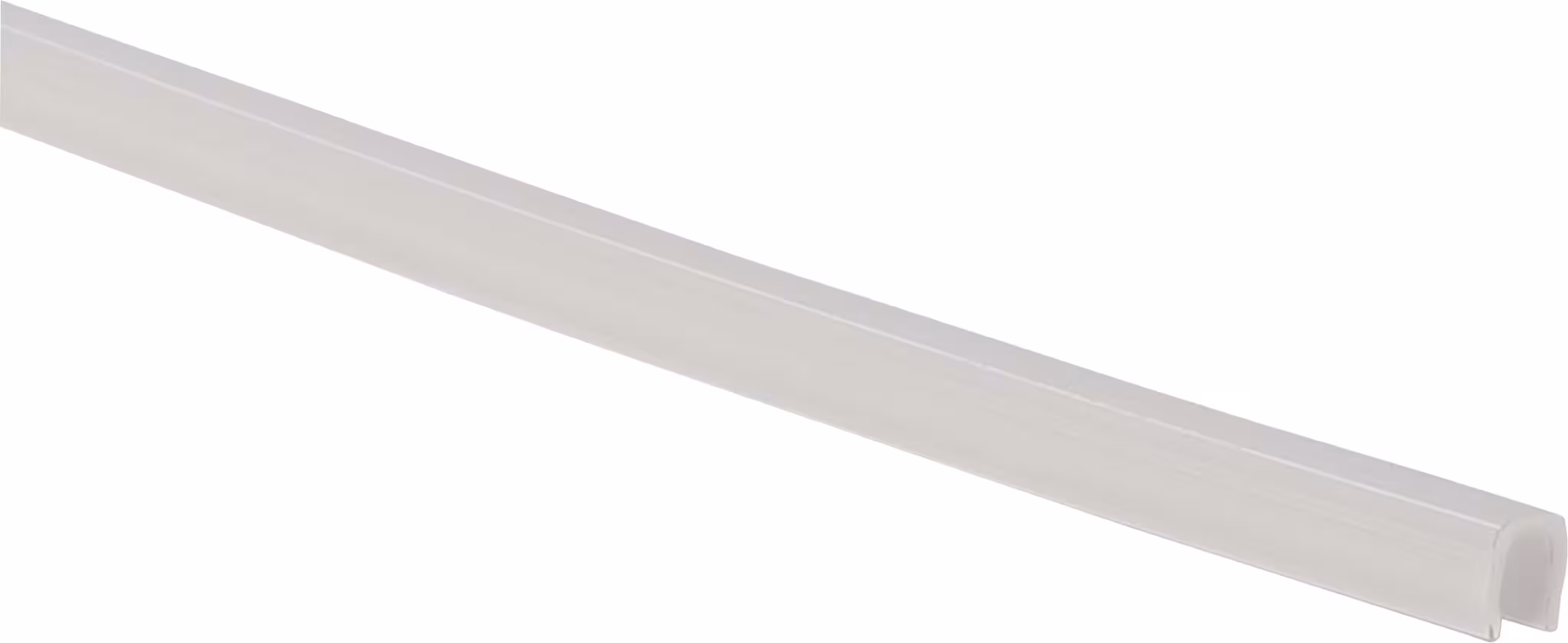 Hide-a-lite Ledstrip Profil täcklock opal 4 mm, 1 m
