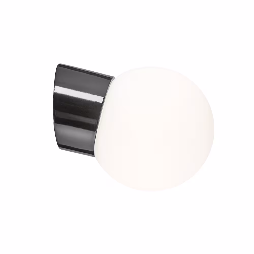IFÖ Electric Classic Glob 150 sned vägglampa med LED och matt opalglas, IP54