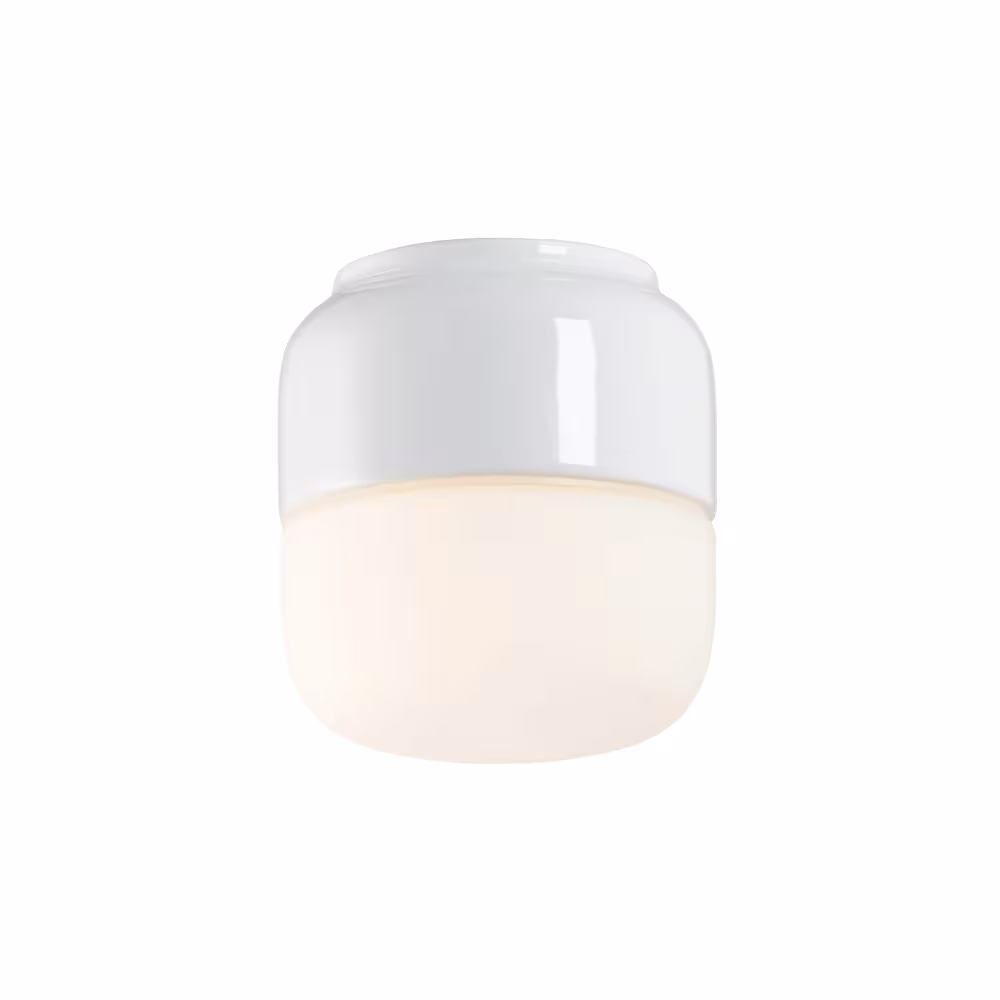 Ifö Electric Ohm 100 vägg-/takarmatur i porslin, LED 4 W, 3000 K, IP44