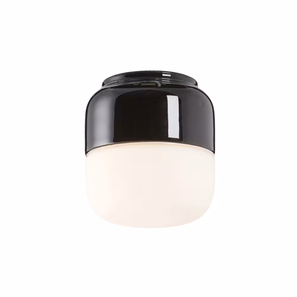 Ifö Electric Ohm 100 vägg-/takarmatur i porslin, LED 4 W, 3000 K, IP44