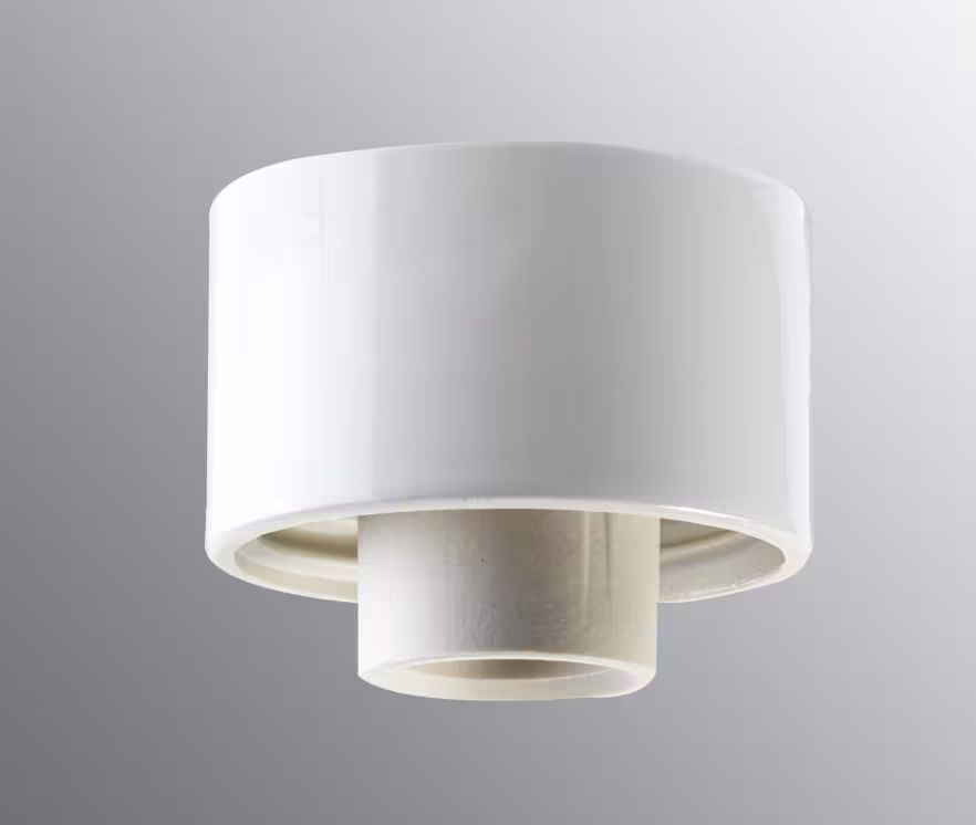 Ifö Electric sockel rak E27 IP54, porslin