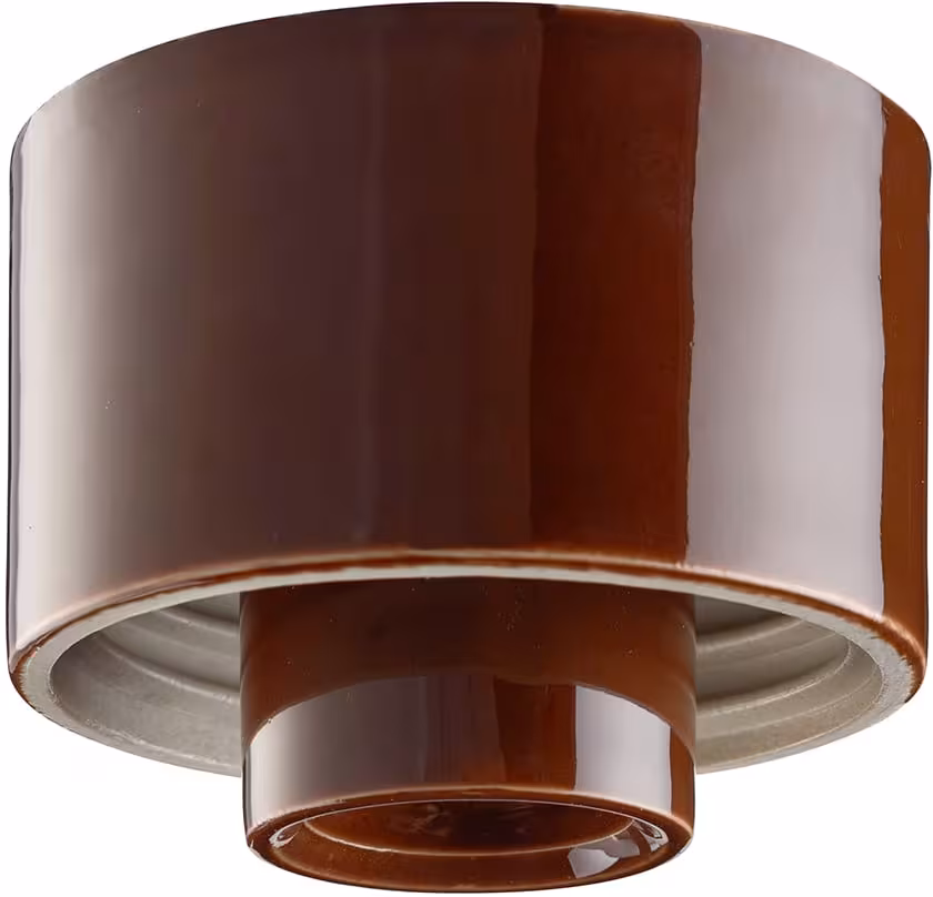 Ifö Electric sockel rak E27 IP54, porslin