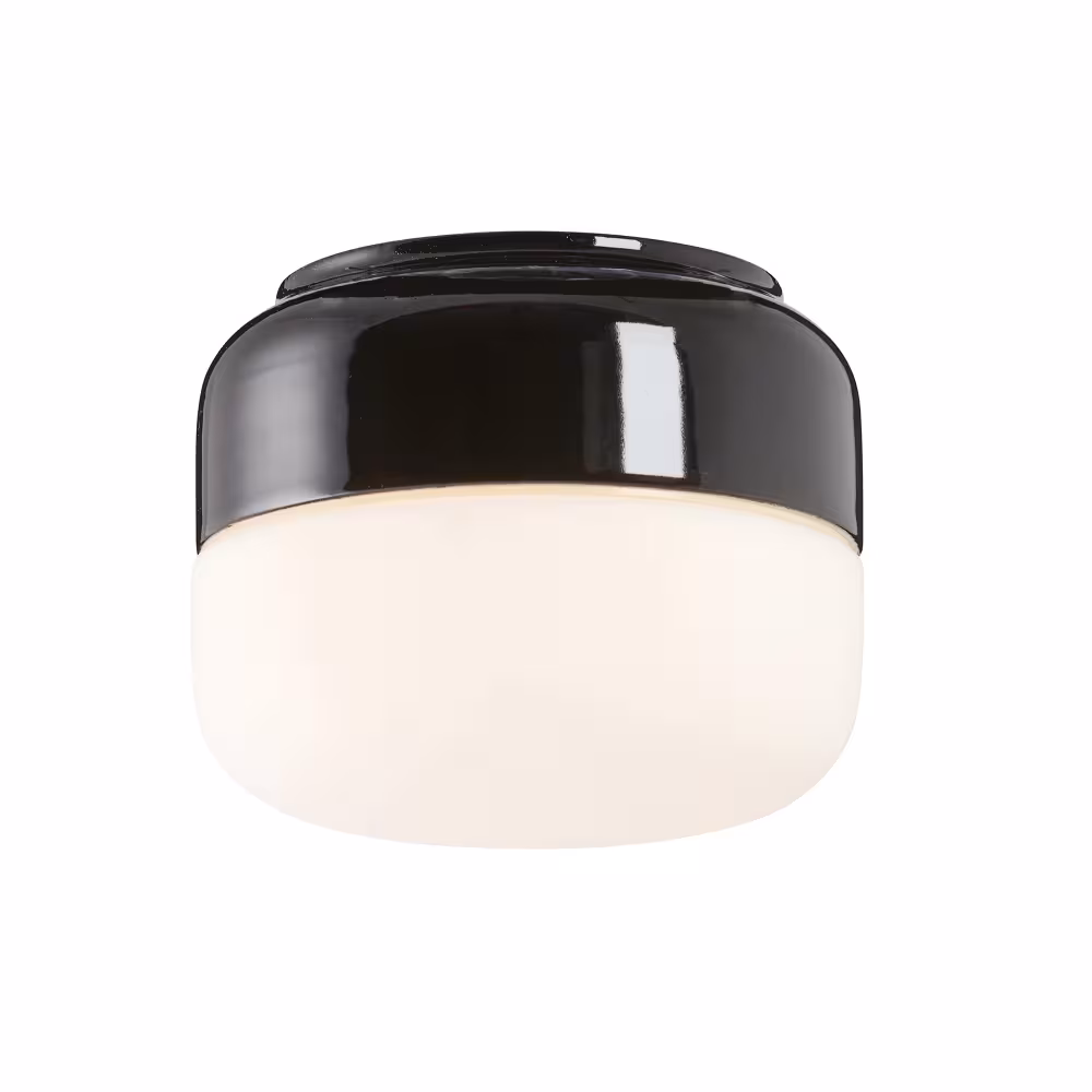 Ifö Ohm 140 LED vägg-/taklampa i porslin, 10 W, 3000 K, IP44