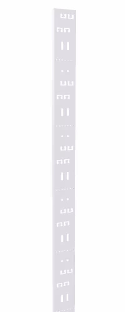 MP Bolagen MP-MK montageprofil 75 mm, 2 m, vit stål