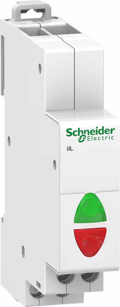 Schneider Electric Acti9 iIL signallampa dubbel grön/röd LED, 110–230 V AC, 1 modul