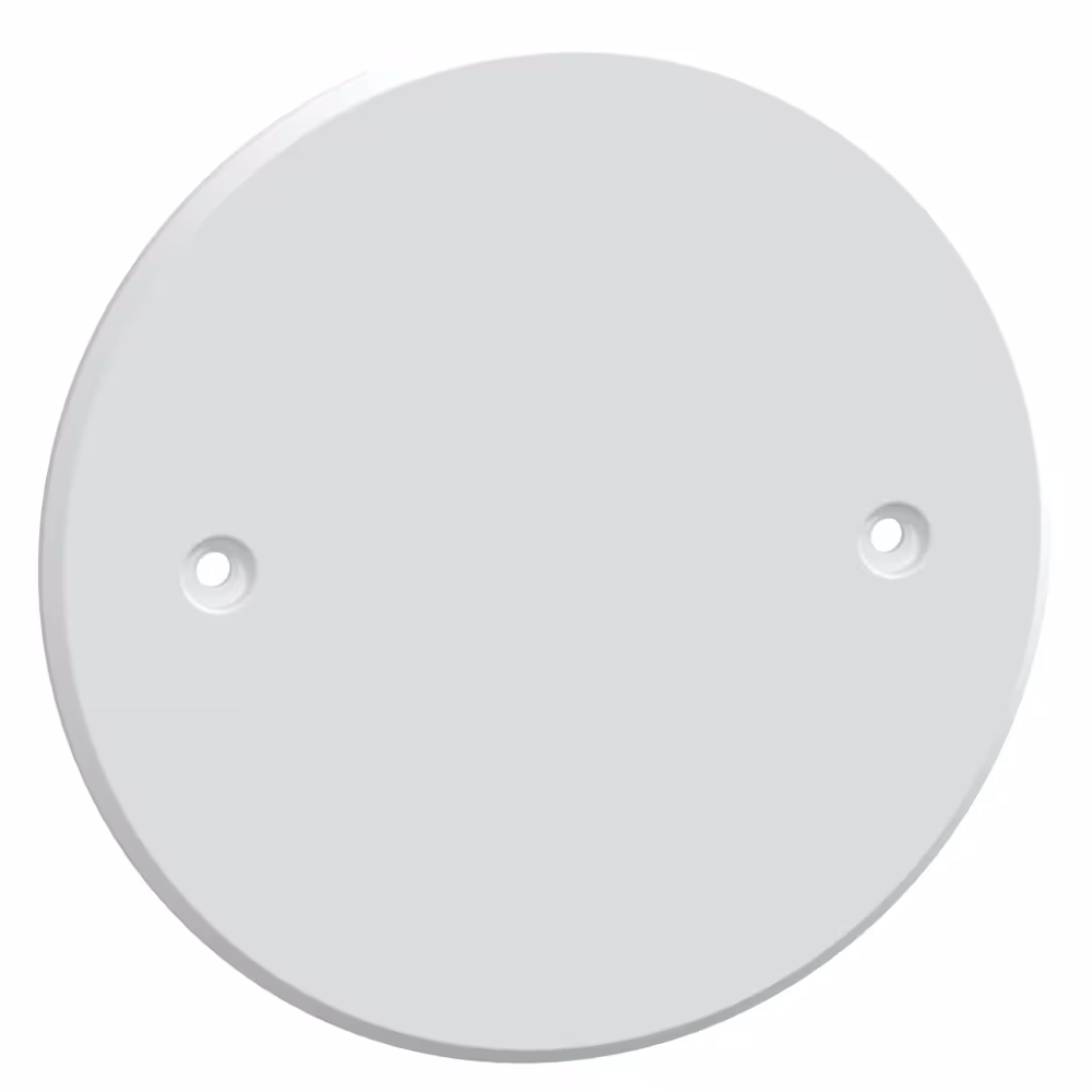 Schneider Electric Multifix doslock för apparatdosa, Ø90 mm, skruvfastsättning, vit