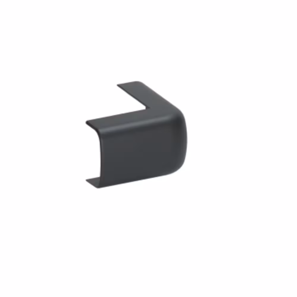 Schneider Electric OptiLine Mini ytterhörn 12x20 mm, svart RAL 9005