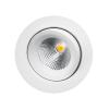 SG Armaturen Junistar IsoSafe DimToWarm downlight 2000–2800 K