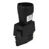Global Trac schukouttag för Pro, 250 V, uttagselement - Svart - 7403149