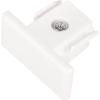 Hide-a-lite LiteTrac ändstycke för 1-fas skensystem, plast - Vit - 7401624