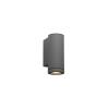 Hide-a-lite Milo G2 M I fasadarmatur, GU10, max 10 W LED - Grå - 7706937