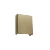 Hide-a-lite Pixo S dekorfront i stål, 160 × 127 × 58 mm - Mässing - 7510779