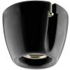 Ifö Basic lamphållare i porslin, sned, E27, IP20 - Brun - 7500008