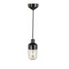 IFÖ Electric Ohm Pendel 100 pendellampa med klarglas, E27, IP44 - Svart - 7506564