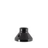 Ifö Fotlamphållare Ø100 mm i porslin, E27 75 W, IP20 - Svart - 7504094