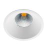 SG Armaturen Soft Slim LED-downlight 9 W, 2700 K, IP54 - Vit - 7470235