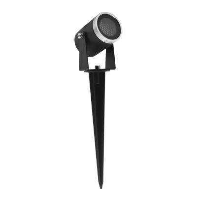 Designlight Decky spotlight med markspett, 24 V DC, 3000 K, IP67