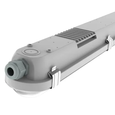Designlight Sixtyfivey industriarmatur 1200 mm, 24/30/35/40 W, 4000 K, grå