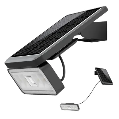 Designlight Sunny Flex ministrålkastare med solpanel, PIR-sensor, IP54