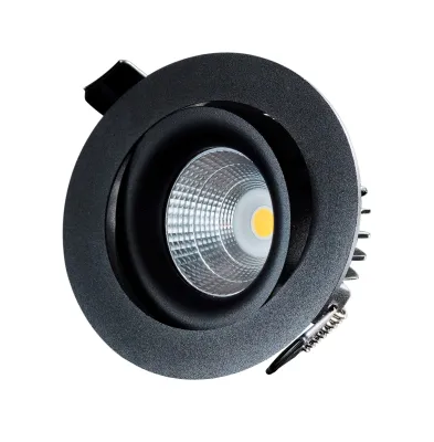 Designlight Tilt vinklingsbar downlight 7 W, 3000 K, svart