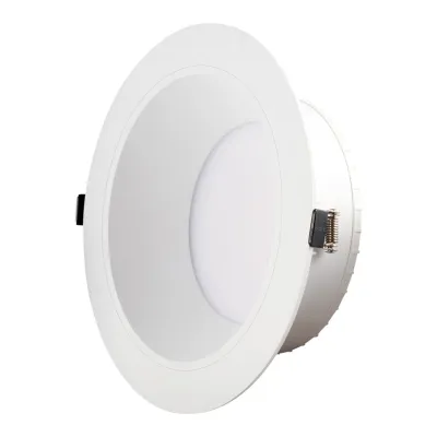 Designlight Tracy downlight 20 W, 3000/4000 K, DALI, vit