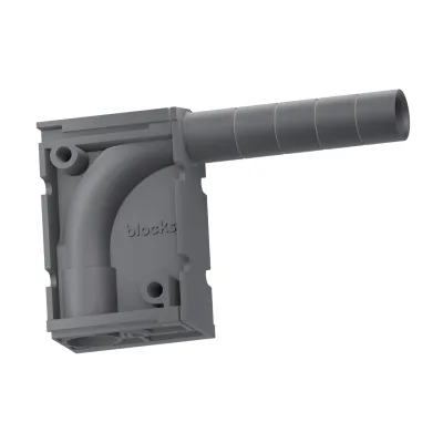 ElektroSkutt Blocks rörböj 90° för 16 mm rör
