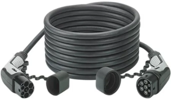 Garo laddkabel Typ 2 till Typ 2, 3-fas 32 A, 8 m rak kabel
