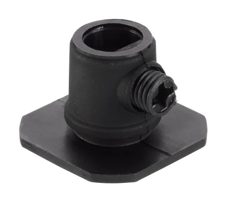 Global Trac GA510-2 nippel med dragavlastare, svart