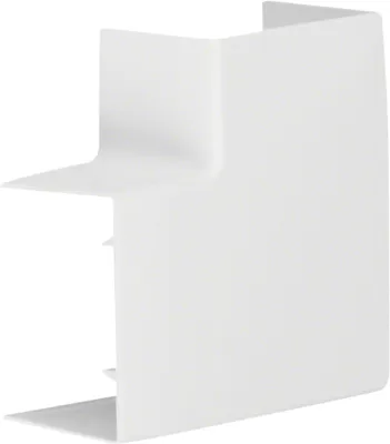Hager LF L-vinkel flex 40x60 mm, vit, halogenfri