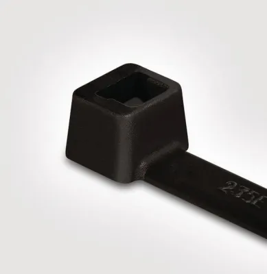HellermanTyton T-serien buntband UV-stabiliserat 2,5 x 100 mm, svart, 100-pack