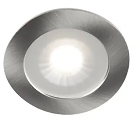 Hide-a-lite 1202 12V downlight borstat stål 4000K
