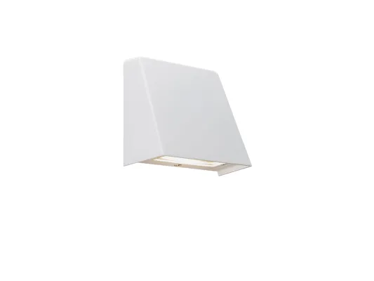Hide-a-lite Edge G2 vägg- och murarmatur, LED 5 W, IP54, fasdimring