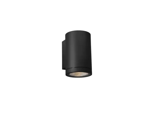 Hide-a-lite Milo G2 XL I fasadarmatur, svart, 3000/4000 K, IP65