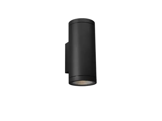 Hide-a-lite Milo G2 XL II fasadarmatur, 3000/4000 K, IP65, svart