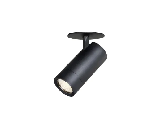 Hide-a-lite Optic Spot XS 36° spotlight, 2700/3000 K, svart
