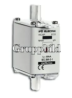 IFÖ Electric Hicap Eco knivsäkring gG NH00, 160 A, 500 V