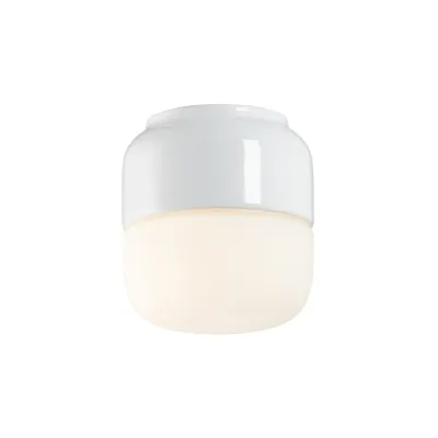 Ifö Electric Ohm 100 vägg-/takarmatur i porslin, LED 4 W, 3000 K, IP44