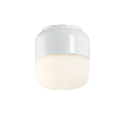IFÖ Electric Ohm 100 vägg-/taklampa i porslin, G9, IP44