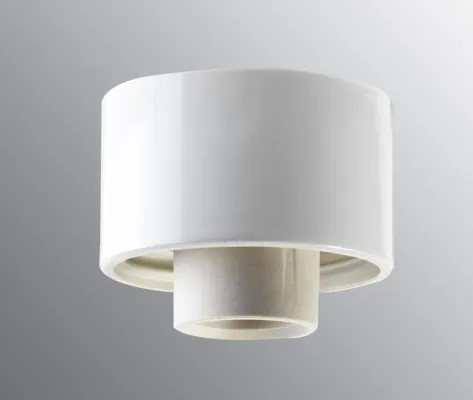 Ifö Electric sockel rak E27 IP54, porslin