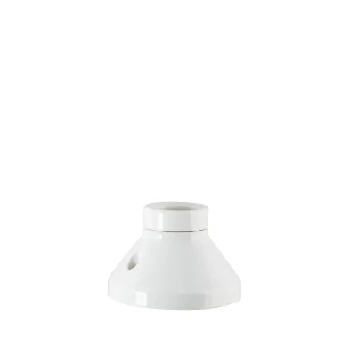 Ifö Fotlamphållare Ø100 mm i porslin, E27 75 W, IP20