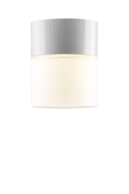 Ifö Opus 100/125 vägg-/taklampa i vit porslin, LED 3000 K, IP44